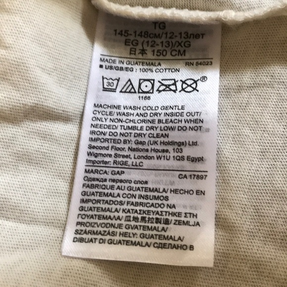 Gap Kids Cats Shirt NWT XL (12) - Picture 6 of 7